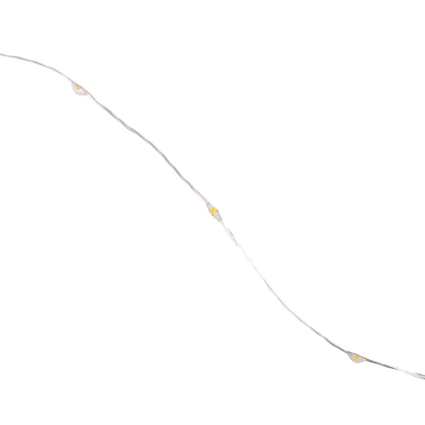 Aigostar - LED-Außen-Weihnachtslichterkette 300 LEDs/8 Funktionen, 4 m, IP44, kaltweiß