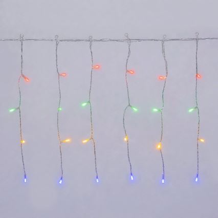 Aigostar - LED-Außen-Weihnachtslichterkette 400 LEDs / 8 Funktionen / 23×0,4 m / IP44 / mehrfarbig