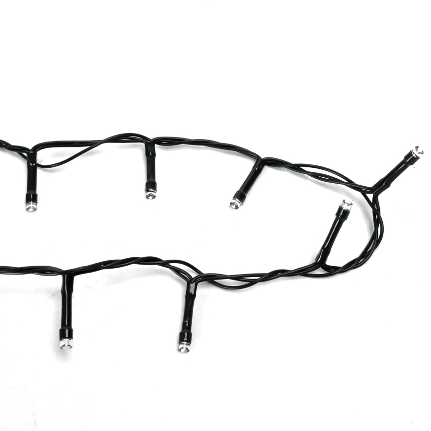 Aigostar - LED-Weihnachtslichterkette für den Außenbereich, 400xLED/8 Funktionen, 4xAA, 20,3 m, IP44, warmweiß