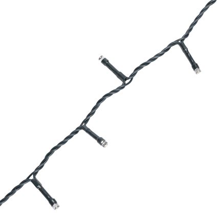 Aigostar - LED-Lichterkette für den Außenbereich 500 LEDs / 8 Funktionen 4xAA 25,3 m IP44 warmweiß