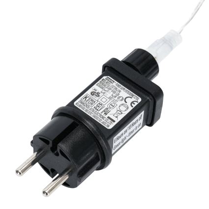 Aigostar - LED Weihnachts-Außenprojektor Schneeflocken LED/5W/230V IP44 kaltweiß