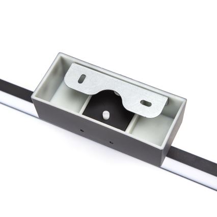 Aigostar - LED-Badezimmer-Spiegelleuchte LED/8W/230V 4000K 40 cm IP44 schwarz