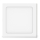 Aigostar - LED-Deckenanbauleuchte LED/12W/230V 17,3x17,3 cm 6500K weiß