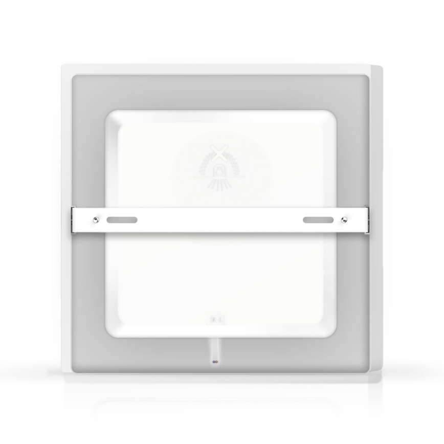 Aigostar - LED-Deckenanbauleuchte LED/12W/230V 17,3x17,3 cm 6500K weiß