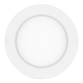 Aigostar - LED-Deckenanbauleuchte LED/6W/230V d 12,3 cm 3000K weiß