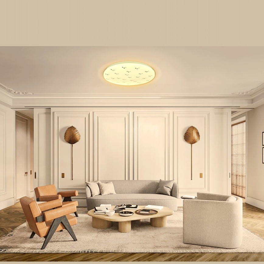 Aigostar - LED-Deckenleuchte LED/12W/230V 3000K d 26cm