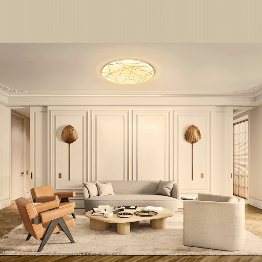 Aigostar - LED-Deckenleuchte LED/12W/230V 3000K d 26cm