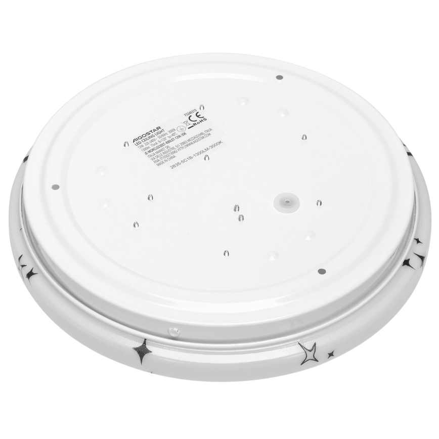 Aigostar - LED-Deckenleuchte LED/12W/230V 6500K d 26cm