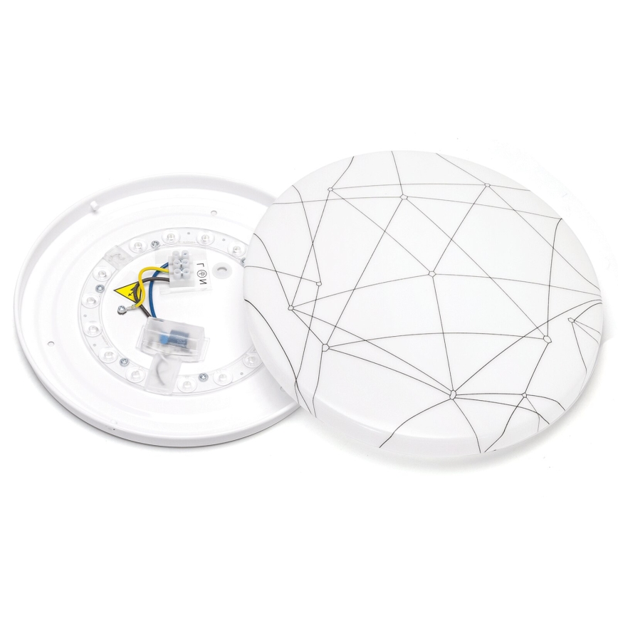 Aigostar - LED-Deckenleuchte LED/12W/230V 6500K d 26cm