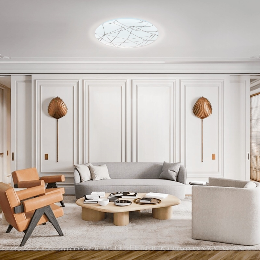 Aigostar - LED-Deckenleuchte LED/36W/230V 6500K d 38cm