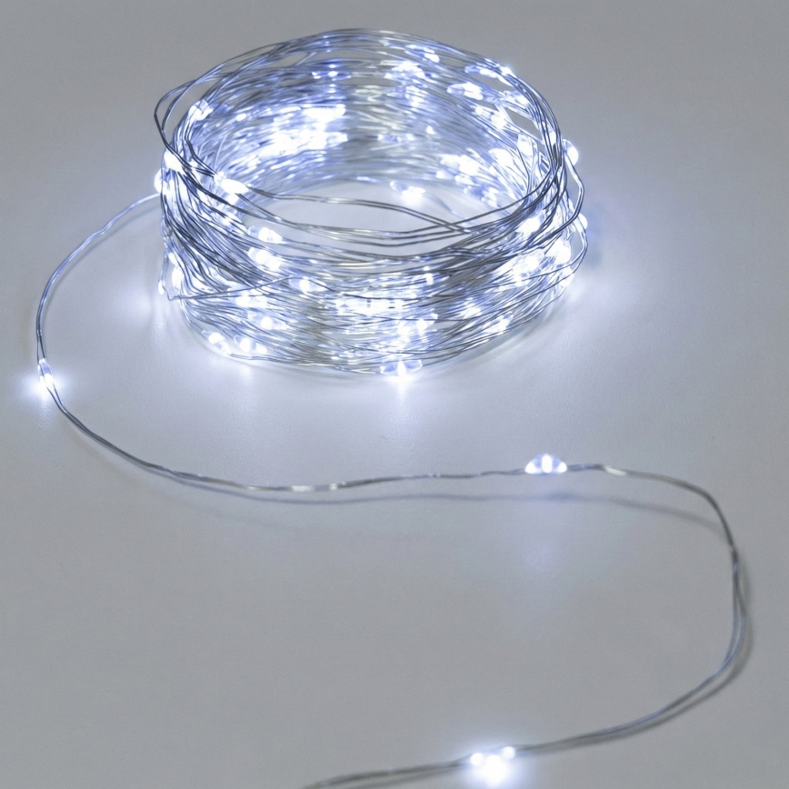 Aigostar - LED Dekorationskette mit Flaschenverschluss 20xLED/3xLR44 2m kaltweiß