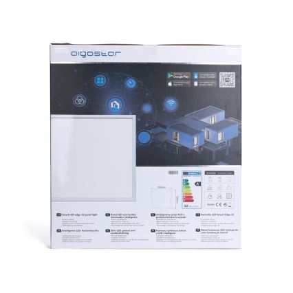 Aigostar - LED dimmbares Einbaupanel 32W/230V Wi-Fi 60x60 cm