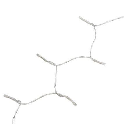 Aigostar - LED dimmbare Weihnachts-Lichterkette für den Außenbereich mit Bewegungsmelder 100xLED/3xAA 12m mehrfarbig + Fernbedienung
