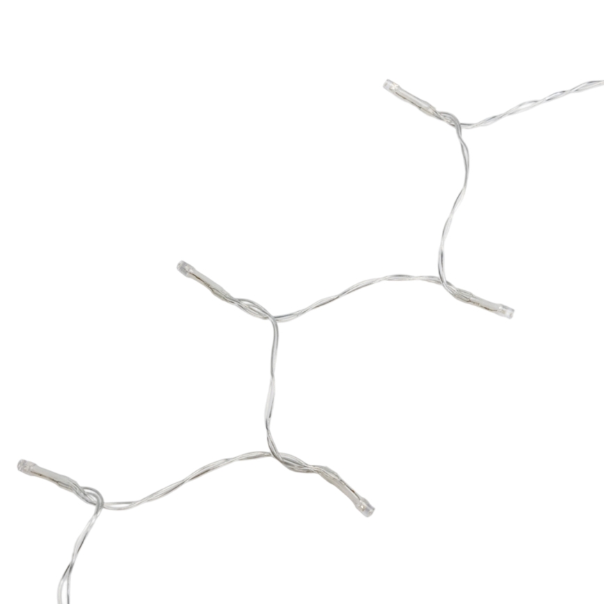 Aigostar - LED dimmbare Weihnachts-Lichterkette für den Außenbereich mit Bewegungsmelder 100xLED/3xAA 12m mehrfarbig + Fernbedienung