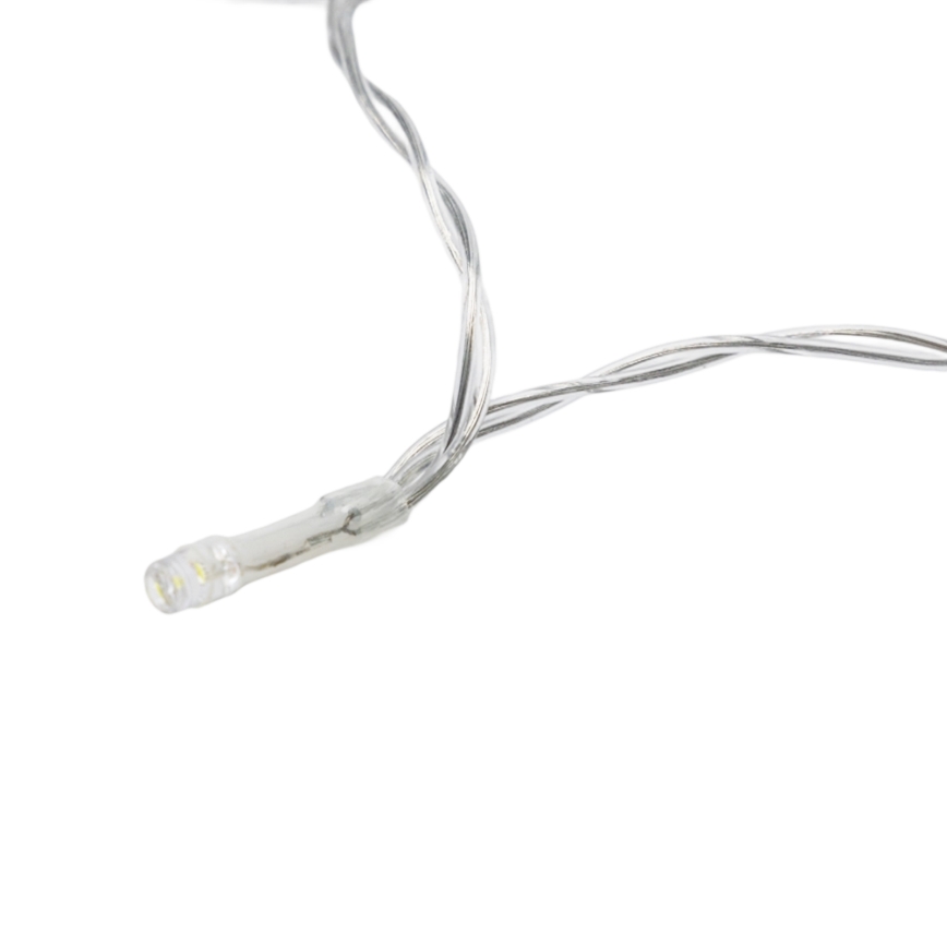 Aigostar - LED dimmbare Weihnachts-Lichterkette für den Außenbereich mit Bewegungsmelder 100xLED/3xAA 12m mehrfarbig + Fernbedienung