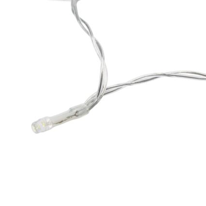 Aigostar - Dimmbare LED-Weihnachtslichterkette für den Außenbereich mit Bewegungsmelder 100xLED/3xAA 12m warmweiß + Fernbedienung