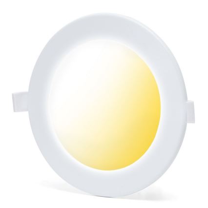 Aigostar - LED Dimmbare Einbauleuchte LED/12W/230V d. 17 cm Wi-Fi