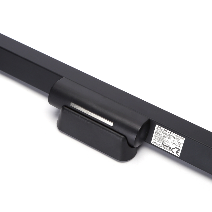 Aigostar - Dimmbare, wiederaufladbare LED-Spiegelleuchte LED/2,9W/5V 2000 mAh
