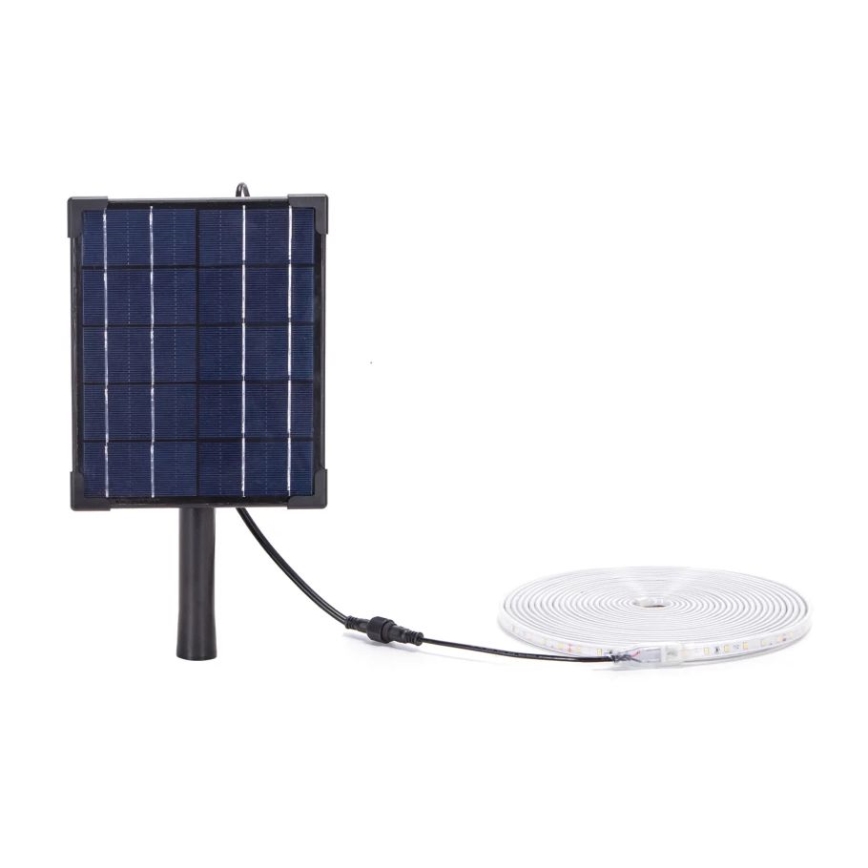 Aigostar - LED dimmbarer Solar-LED-Streifen LED/5W/3,2V 5 m 2700K IP65 4000 mAh + Fernbedienung