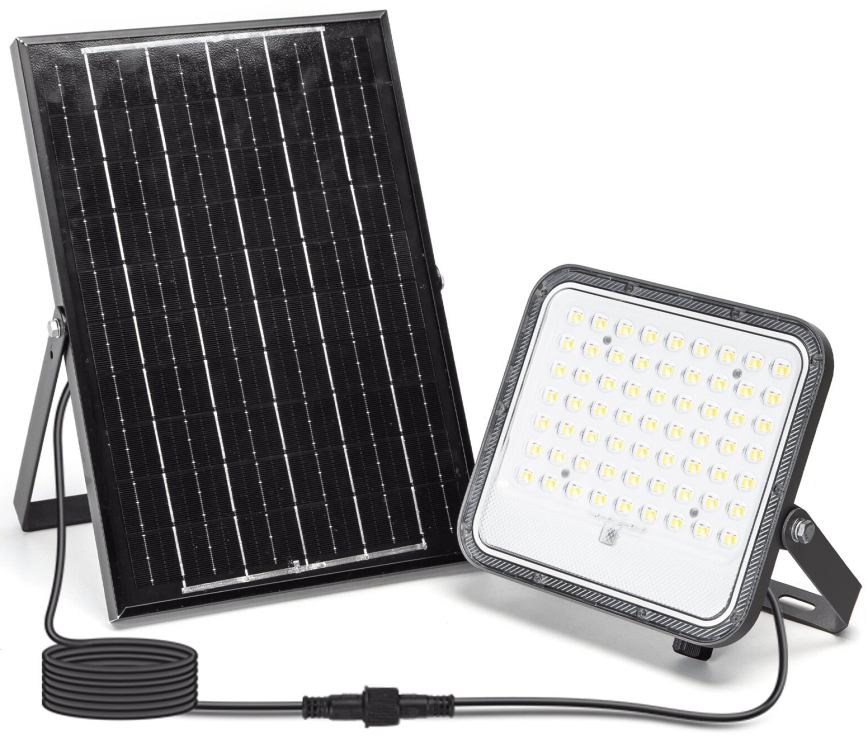 Aigostar - LED Dimmbarer Solarstrahler LED/100W/3,4V 3000/4000/6500K IP66 8000 mAh + Fernbedienung