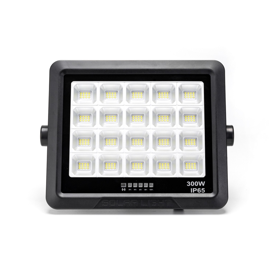 Aigostar - LED Dimmbarer Solarstrahler LED/300W/3,4V IP65 20000 mAh + Fernbedienung
