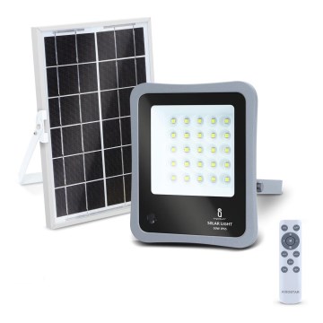 Aigostar - LED dimmbarer Solarstrahler LED/50W/3,2V IP65 6000 mAh + Fernbedienung