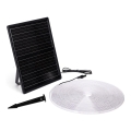 Aigostar - LED Dimmbarer Solarstreifen LED/20W/3,2V 20 m 2700K IP65 20000 mAh + Fernbedienung