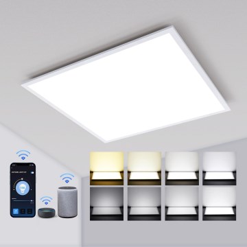 Aigostar - LED dimmbares Einbaupanel 32W/230V Wi-Fi 60x60 cm