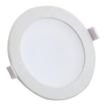 Aigostar - LED-Einbauleuchte für Badezimmer LED/10W/230V 6000K IP44 d 11,5 cm weiß