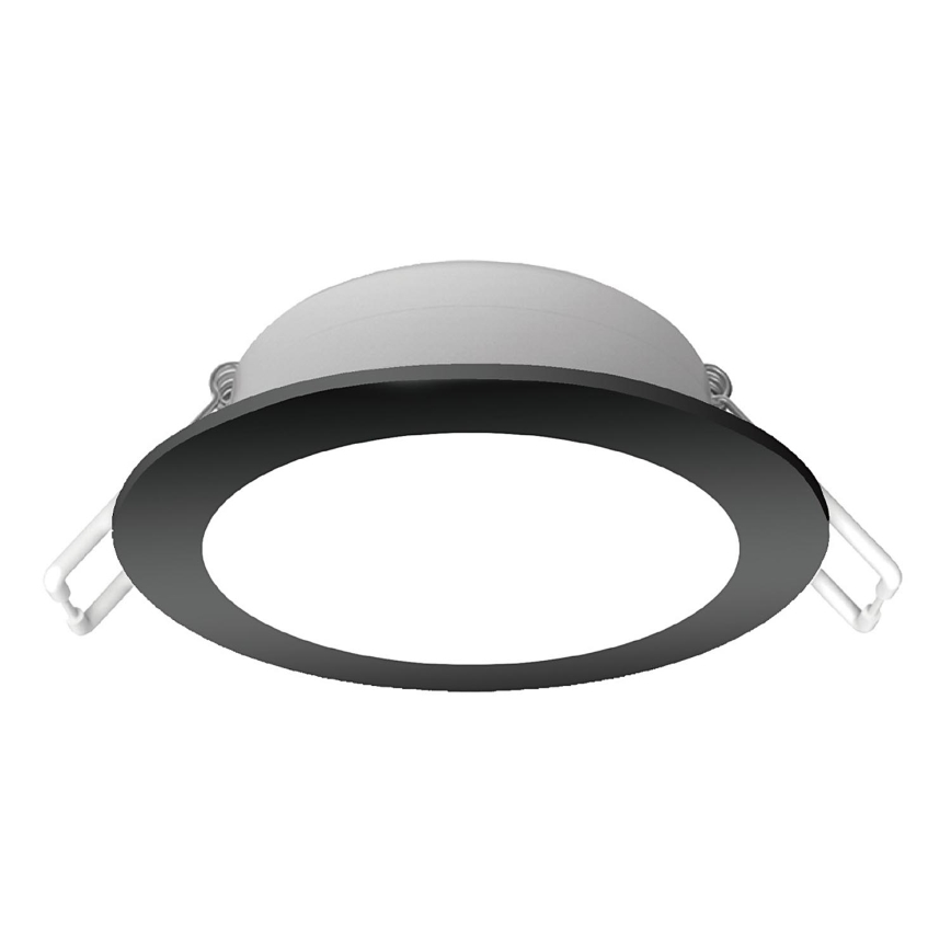 Aigostar - LED-Einbauleuchte für Badezimmer LED/4,8W/230V 6500K schwarz IP65