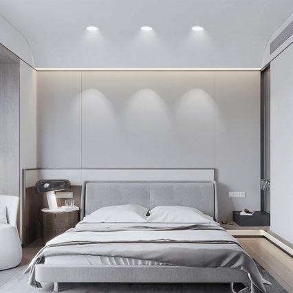Aigostar - LED-Einbauleuchte für Badezimmer LED/4,8W/230V 6500K weiß IP65