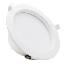 Aigostar - LED-Einbauleuchte LED/31W/230V d 22,6 cm 3000K weiß