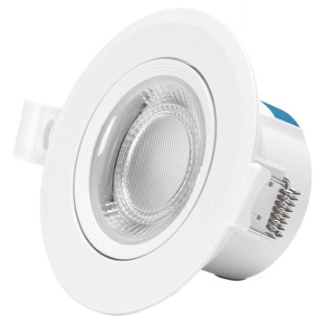 Aigostar - LED-Einbauleuchte LED/5W/230V 3000K Ø 8,5 cm weiß
