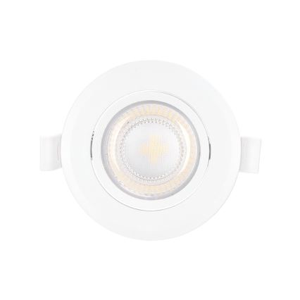 Aigostar - LED-Einbauleuchte LED/5W/230V 3000K Ø 8,5 cm weiß