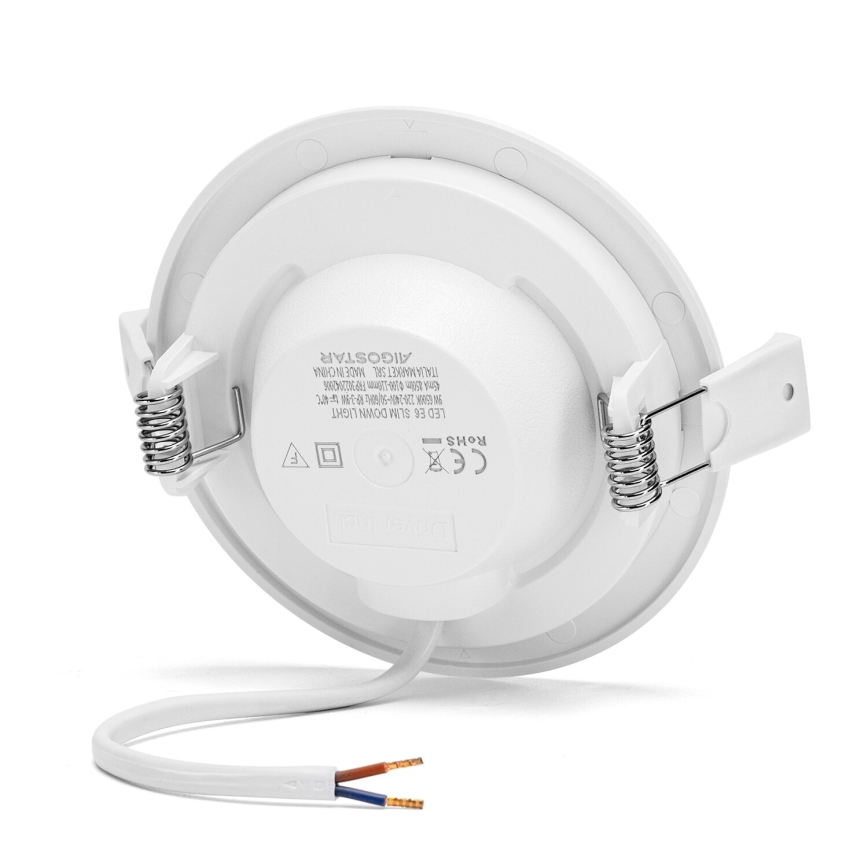 Aigostar - LED-Einbauleuchte ULTRATHIN LED/9W/230V 6000K weiß