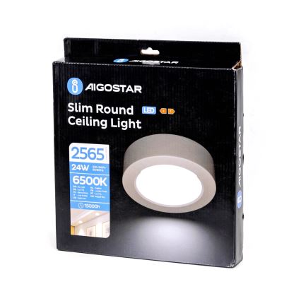 Aigostar - LED-Einbauleuchte ULTRATHIN LED/9W/230V 6000K weiß