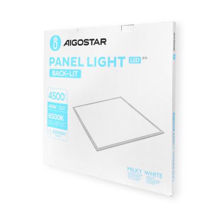 Aigostar - LED Einbaupanel LED/40W/230V 6500K 60x60cm Weiß