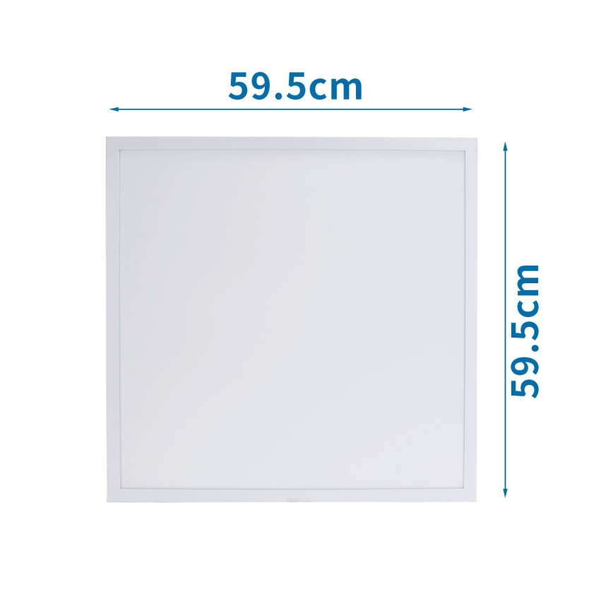 Aigostar - LED Einbaupanel LED/40W/230V 6500K 60x60cm Weiß