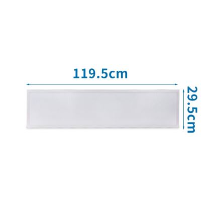 Aigostar - LED-Einbaupanel LED/50W/230V 6500K 120x30cm weiß