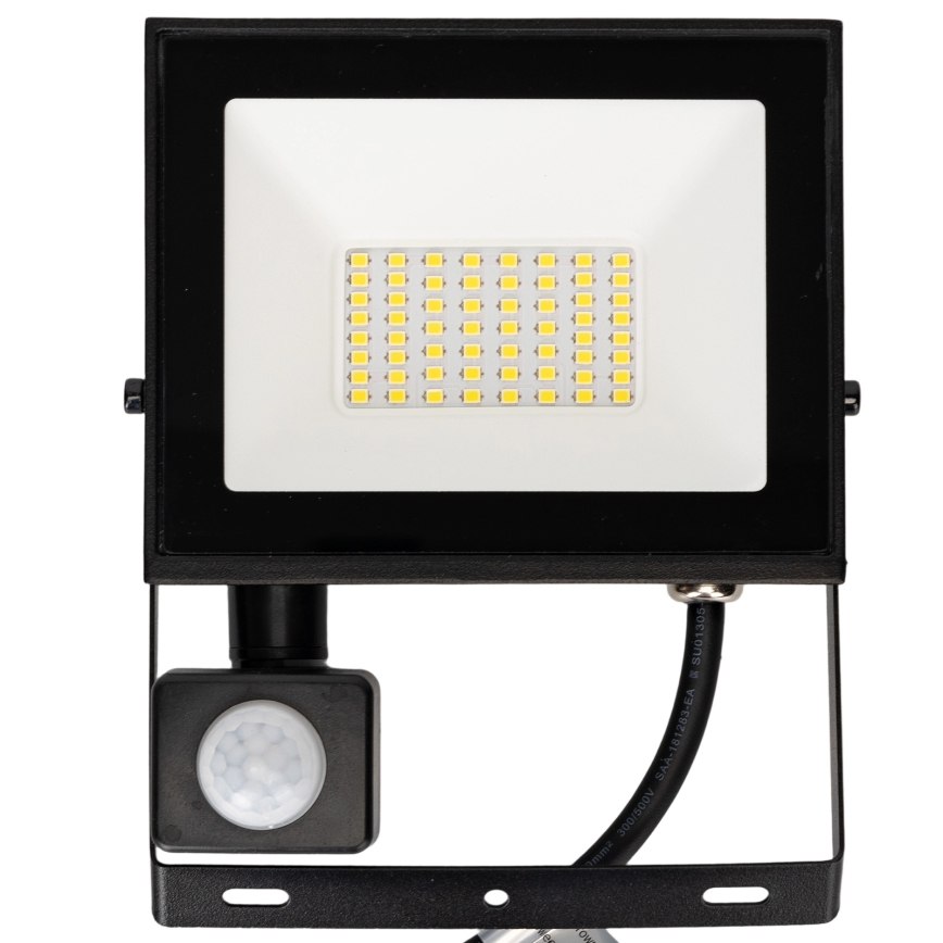 Aigostar - LED-Fluter mit Sensor LED/30W/230V 6500K IP65