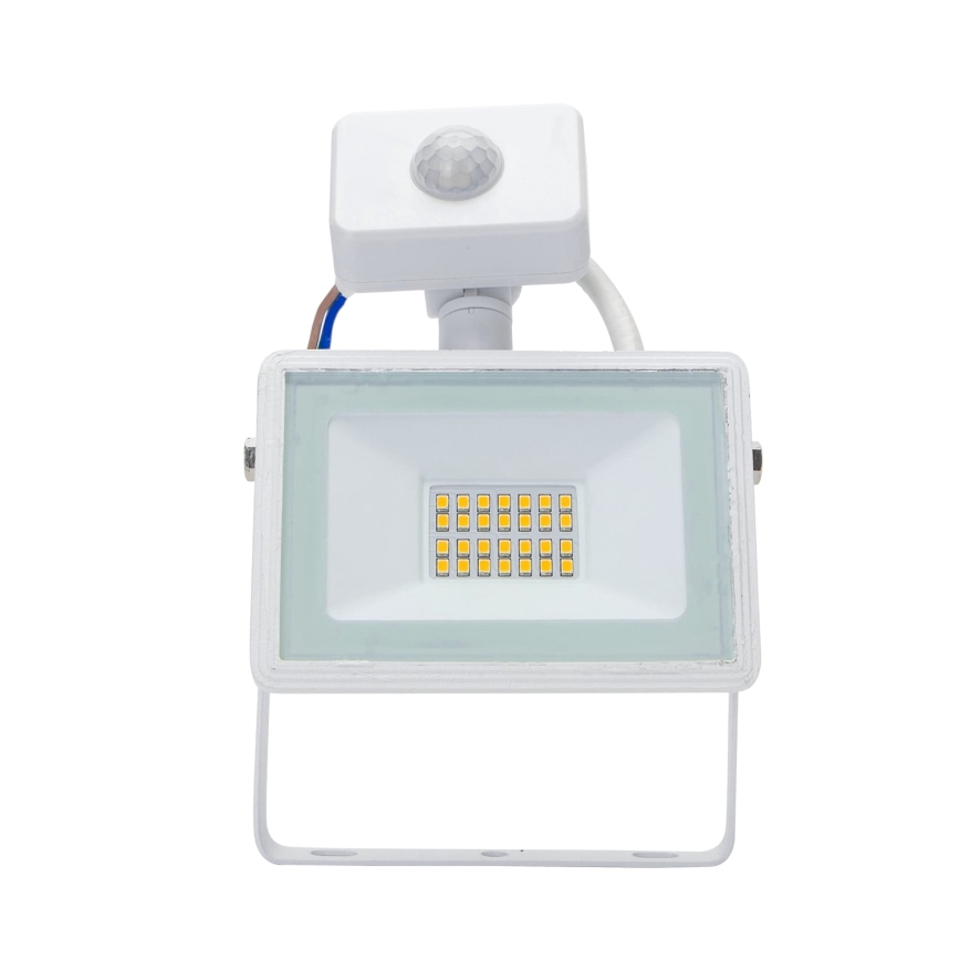 Aigostar - LED-Flutlicht mit Sensor LED/20W/230V 4000K IP65 weiß