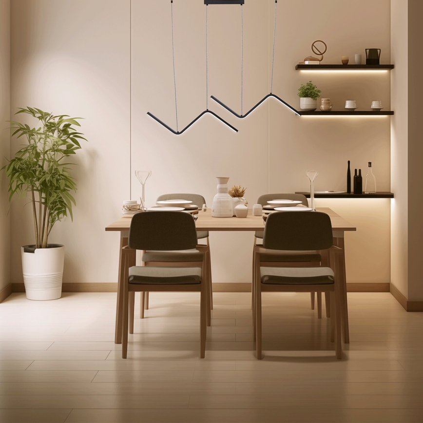 Aigostar - LED-Hängeleuchte LED/23W/230V 6500K