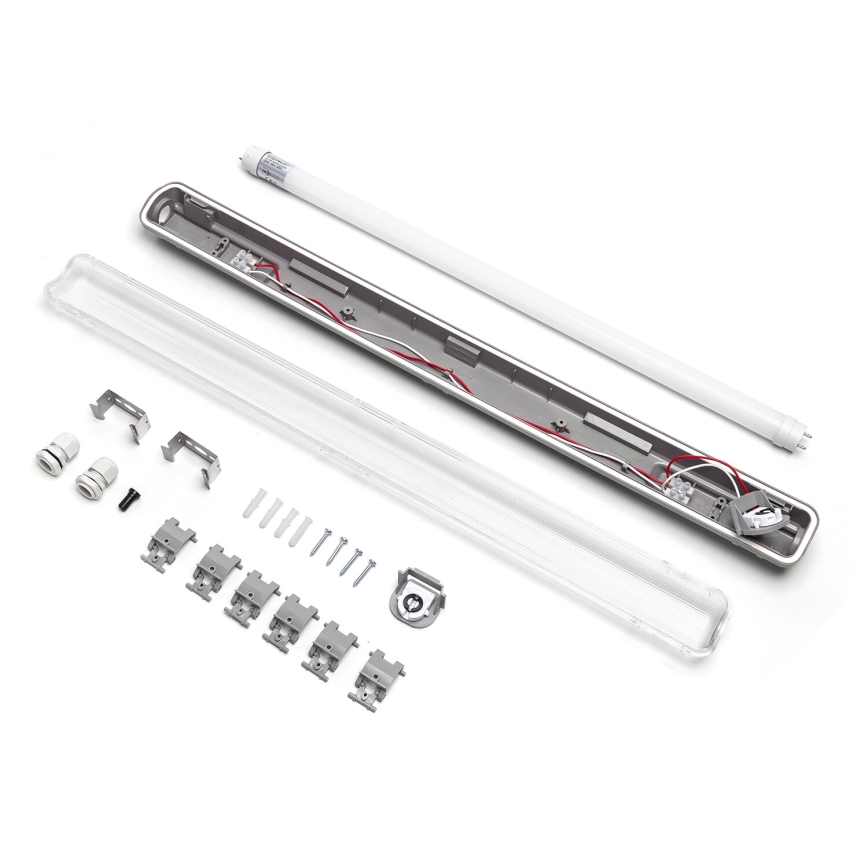 Aigostar - LED-Hochleistungs-Leuchtstofflampe 1xG13/9W/230V 4000K 66,6 cm IP65