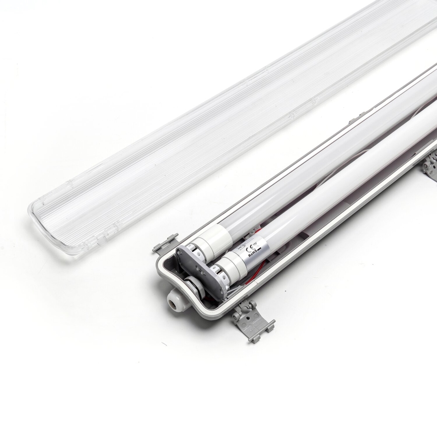 Aigostar - LED Hochleistungs-Leuchtstofflampe 2xG13/9W/230V 4000K 66,6 cm IP65