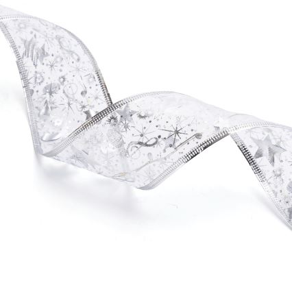 Aigostar - LED-Lichterkette, 100 LEDs, 3×AA, 10 m, Warmweiß, Silber