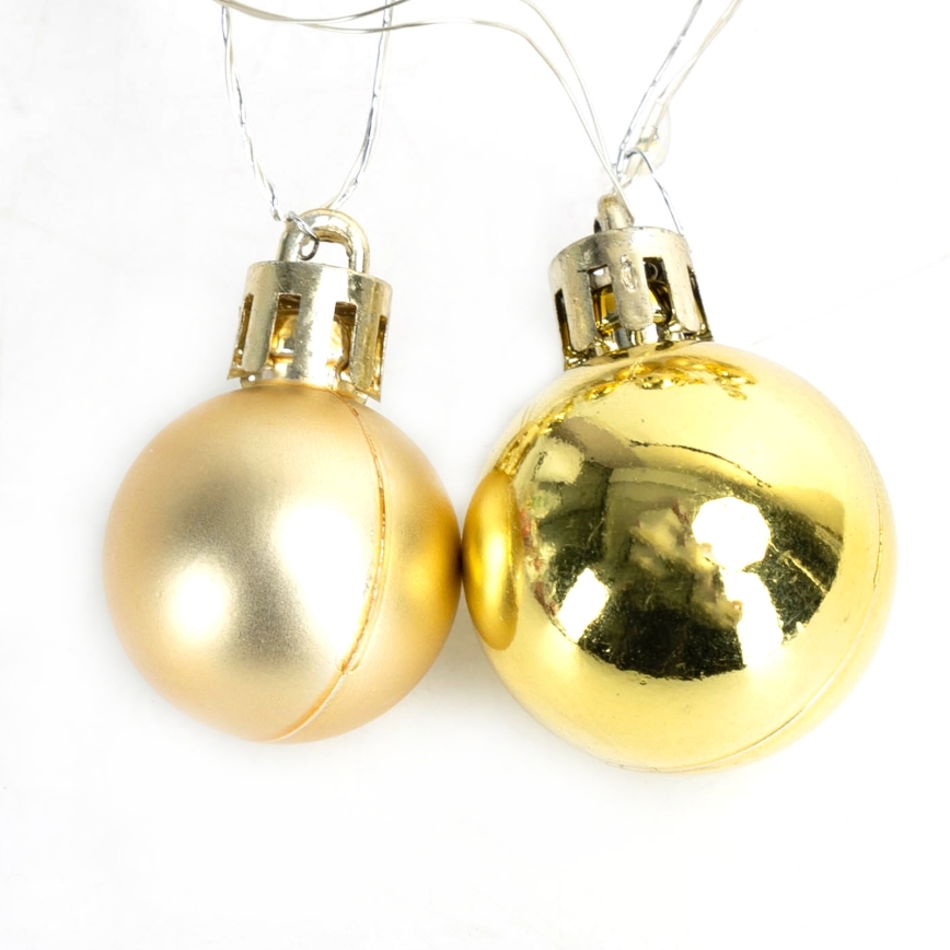 Aigostar - LED  Lichterkette 20xLED/3xAA 2 m warmweiß