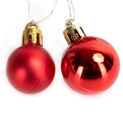 Aigostar - LED-Lichterkette 20xLED/3xAA 2m warmweiß