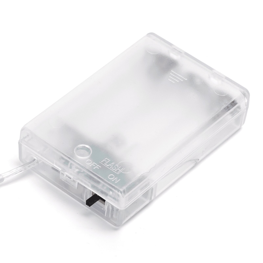 Aigostar - LED-Lichterkette 50xLED/3xAA 5,3 m warmweiß