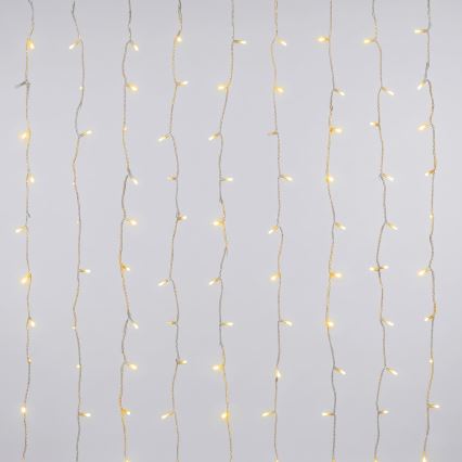 Aigostar - LED-Lichterkette für den Außenbereich, 180 LEDs / 8 Funktionen, 3,9 x 1,8 m, IP44, warmweiß