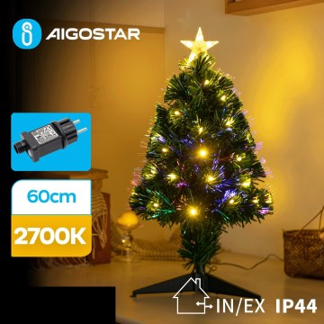 Aigostar - LED Outdoor Weihnachtsbaum LED/3,6W/230V 60 cm IP44 warmweiβ